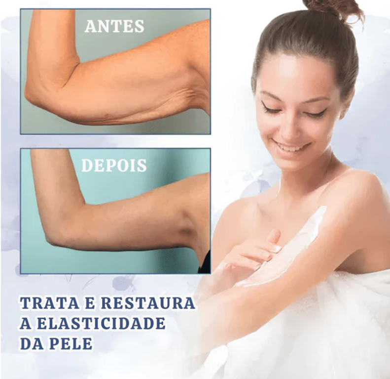 Creme de Pele Anti-Rugas e Flacidez